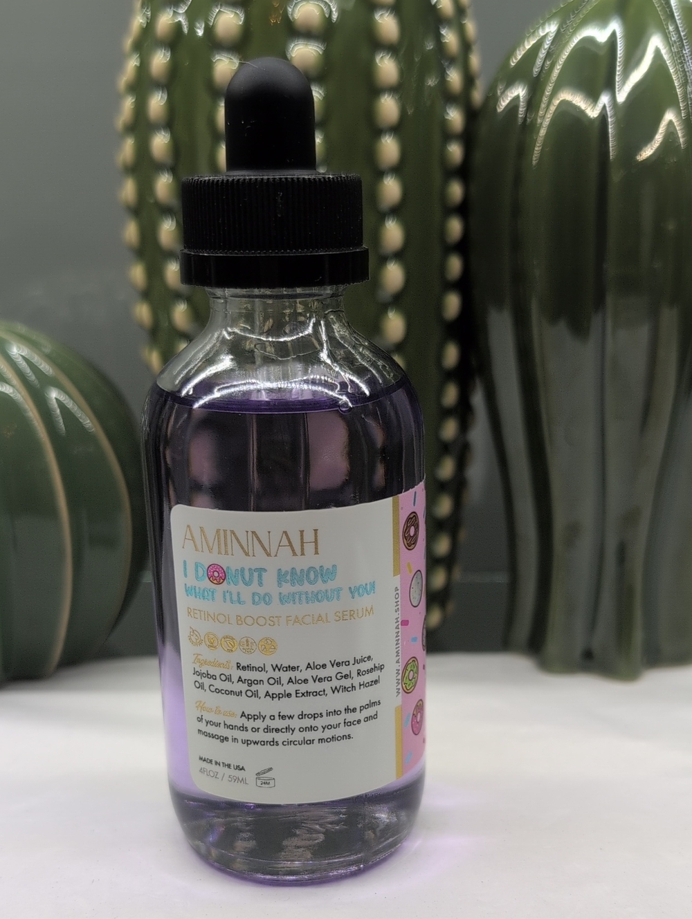 Amminah Retinol Boost Facial Serum - Hydrating Treatment